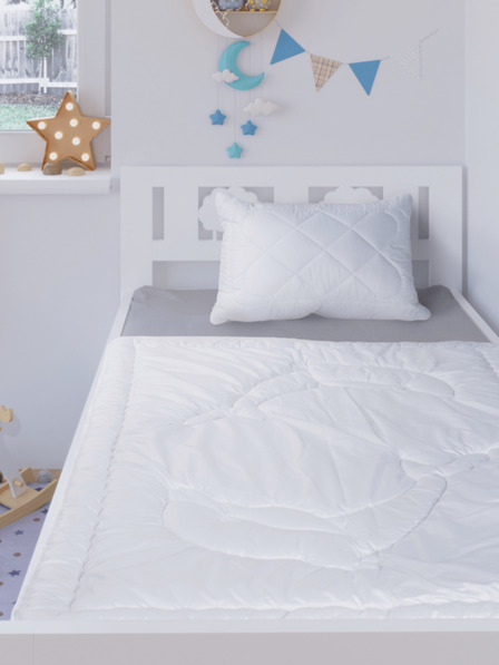 Kvalitex Prevleka za otroško posteljico bela Kvalitex