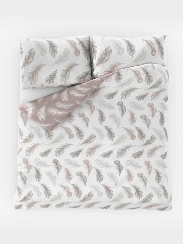 Kvalitex Francovski podaljšan bombažen komplet posteljnine NORDIC COLLECTION 240x220, 70x90cm SHELBY