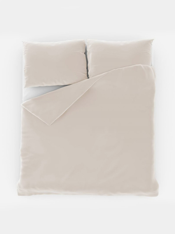 Kvalitex Bombažna rjuha 140x200, 70x90cm bela Kvalitex