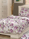 Kvalitex Francoska bombažna posteljnina PROVENCE COLLECTION 200x200, 70x90cm Daniela vijolična