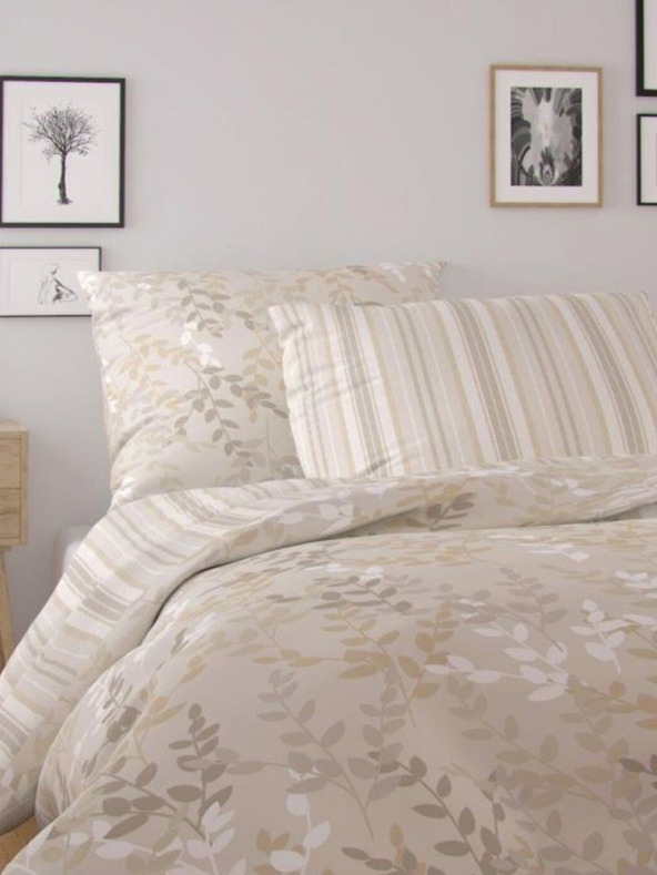 Kvalitex Francoska bombažna posteljnina NORDIC COLLECTION 220x200, 70x90cm ASTRID