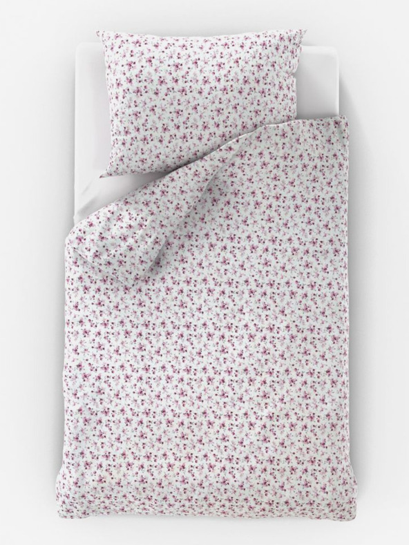 Kvalitex Bombažna posteljnina Provence Collection 140x200, 70x90cm Violeta vijolična Qualitex