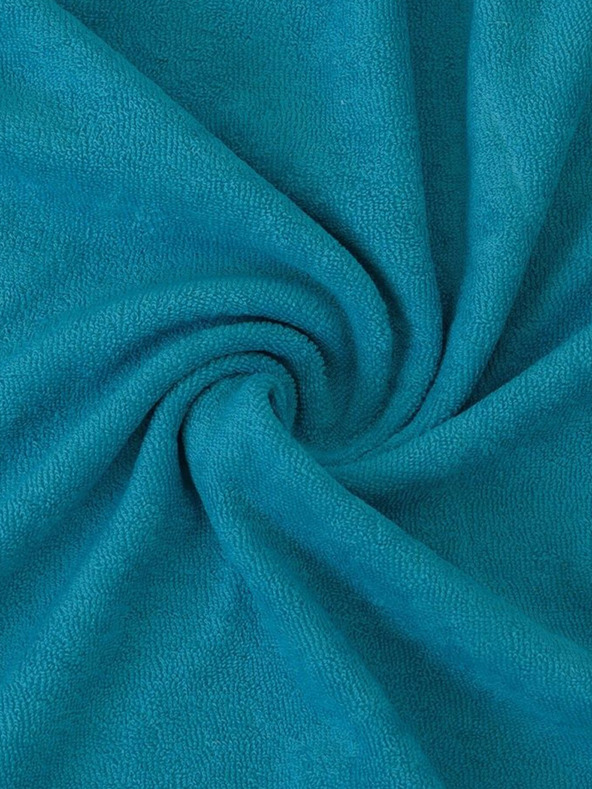 Kvalitex Dvojno frotirno pregrinjalo 180x200cm turkizno Kvalitex