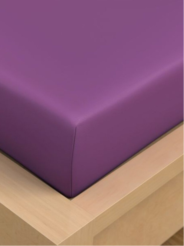 Kvalitex Bombažna rjuha 150x230cm vijolična Kvalitex