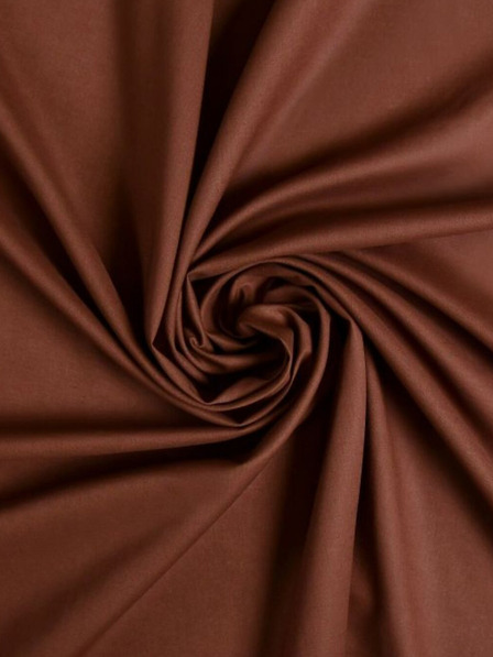 Kvalitex Bombažna rjuha 150x230cm temno rjava