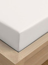 Kvalitex Prevleka iz jerseja z lycro 90x200cm bela Kvalitex