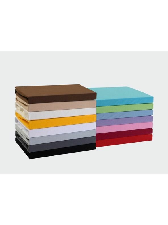 Kvalitex Jersey rjuha 160x200cm črna Kvalitex