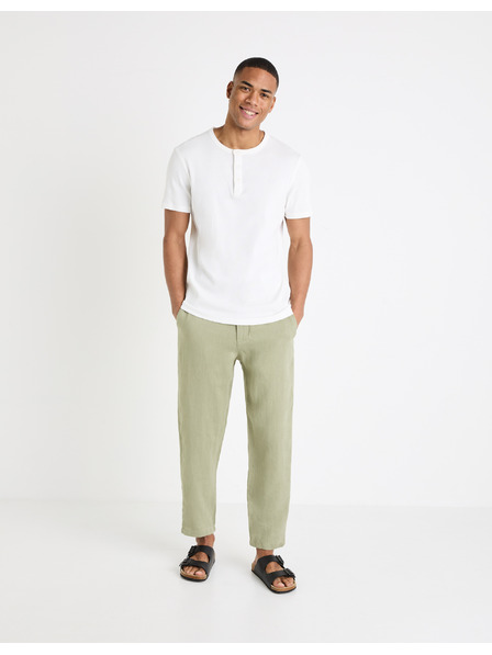 Celio Lanene hlače Dolinus 34/34 Celio