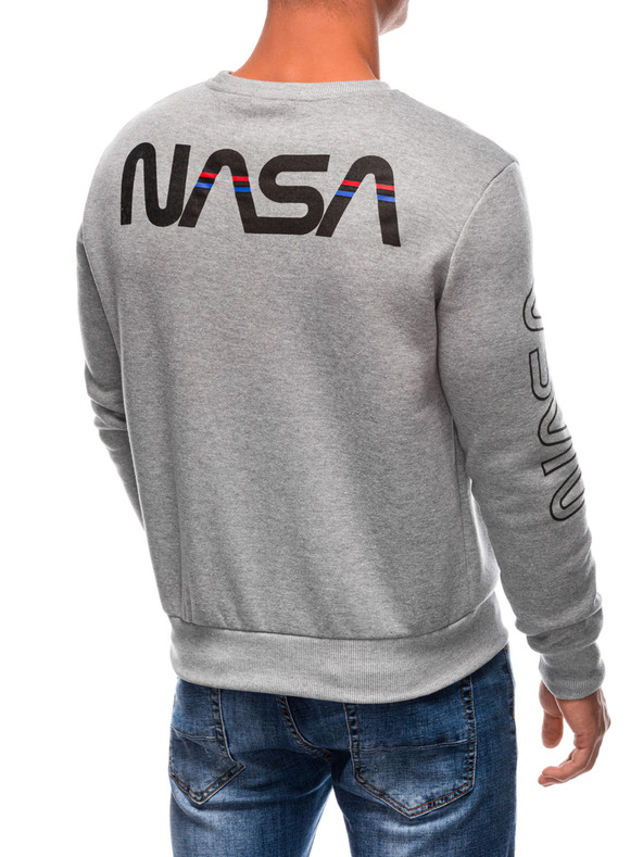 Edoti EDOTI Moška jopa s kapuco, siva