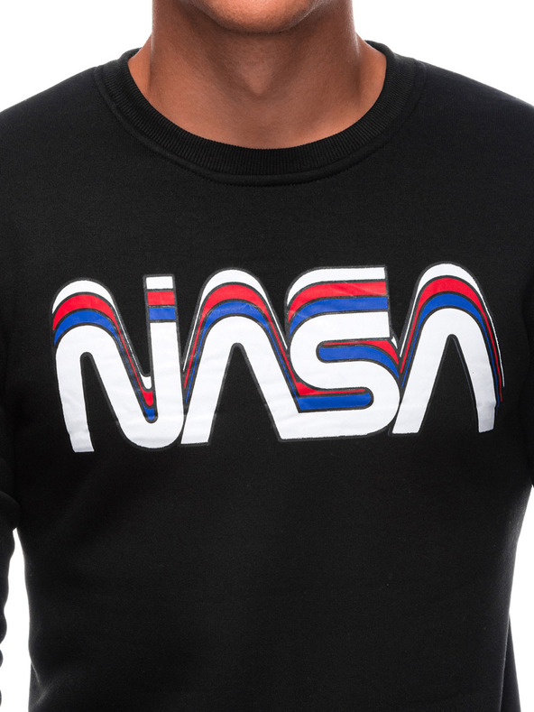 Edoti EDOTI Moška jopa s kapuco, črna