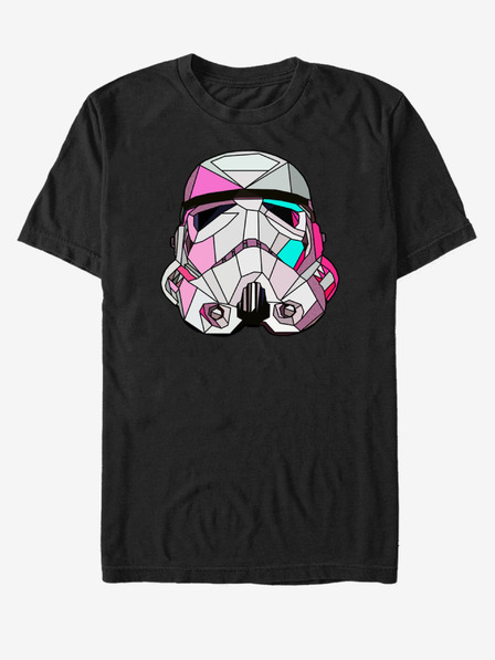 ZOOT.Fan Črna unisex majica ZOOT.Fan Star Wars Stained Trooper
