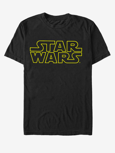 ZOOT.Fan Črna unisex majica Star Wars Simplified
