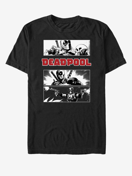 ZOOT.Fan Črna unisex majica Marvel Dead Poet črna