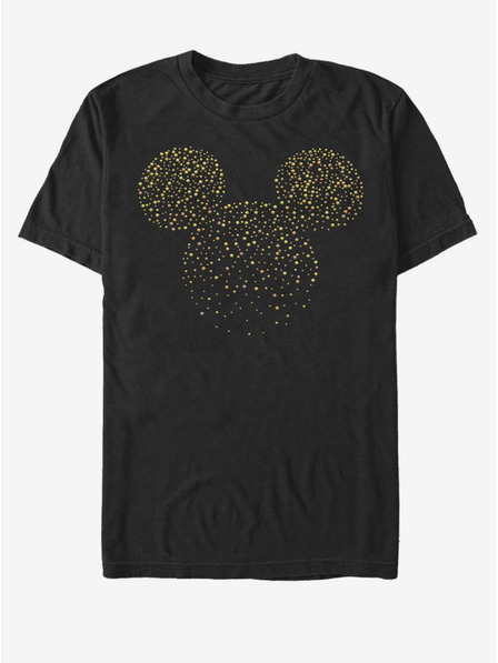 ZOOT.Fan Črna moška majica Disney Classics Hotfix Mickey