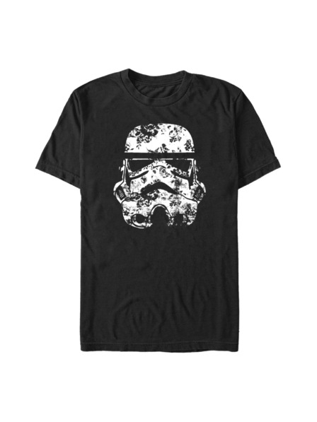 ZOOT.Fan Črna moška majica Star Wars Interpose Skully