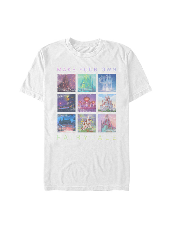 ZOOT.Fan Bela majica Disneyjeve zgodbe v filmih DISNEY PRINCESS MOVIES