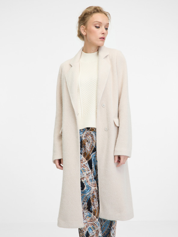 Orsay Bež ženski plašč ORSAY