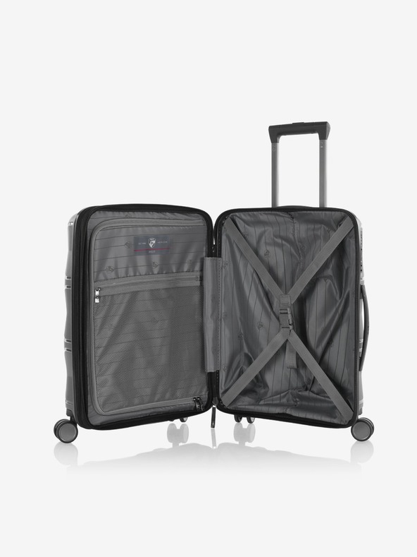 Heys Heys Milos S Sivi potovalni kovček