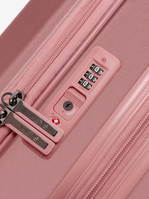 Heys Staro roza ženski potovalni kovček Heys EZ Fashion L Rose Gold