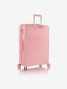 Heys Komplet treh ženskih potovalnih kovčkov v rožnati barvi Heys Pastel S,M,L Blush