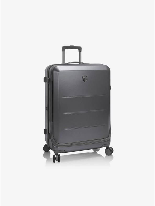 Heys Temno siv potovalni kovček Heys EZ Fashion M Charcoal