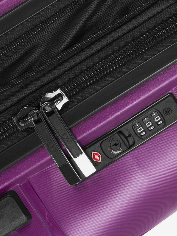 Heys Vijolični potovalni kovček Heys Milos S Plum