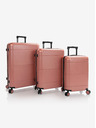 Heys Komplet treh potovalnih kovčkov Heys Zen S,M,L Coral