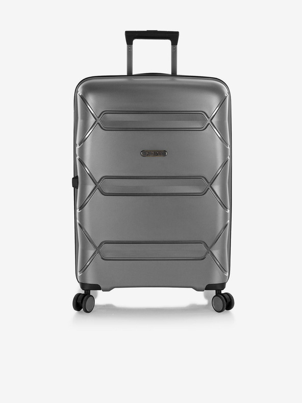 Heys Sivi potovalni kovček Heys Milos M Grey