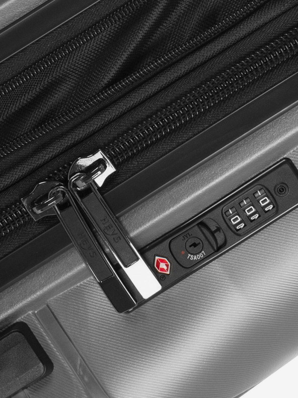 Heys Sivi potovalni kovček Heys Milos M Grey