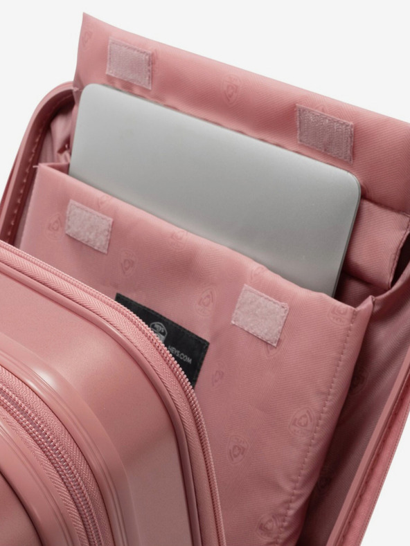 Heys Starorožnat ženski potovalni kovček Heys EZ Fashion S Rose Gold