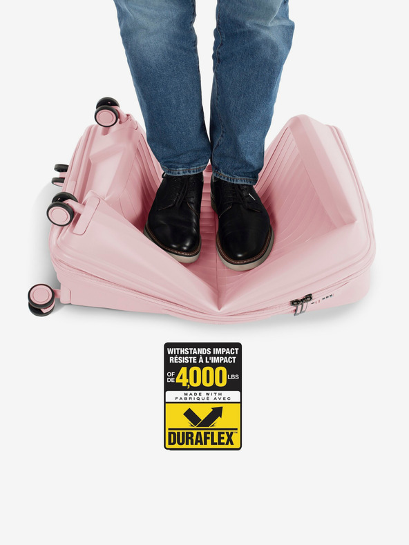 Heys Rožnata ženska potovalna torbica Heys Airlite M Blush