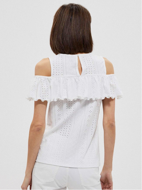 Moodo Bela ženska bluza Moodo