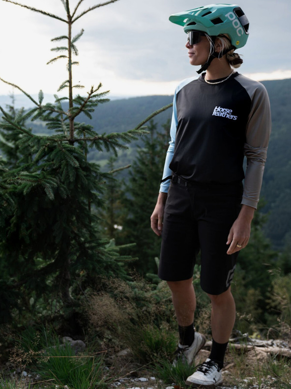 Horsefeathers Ženski kolesarski dres Quantum LS Horsefeathers