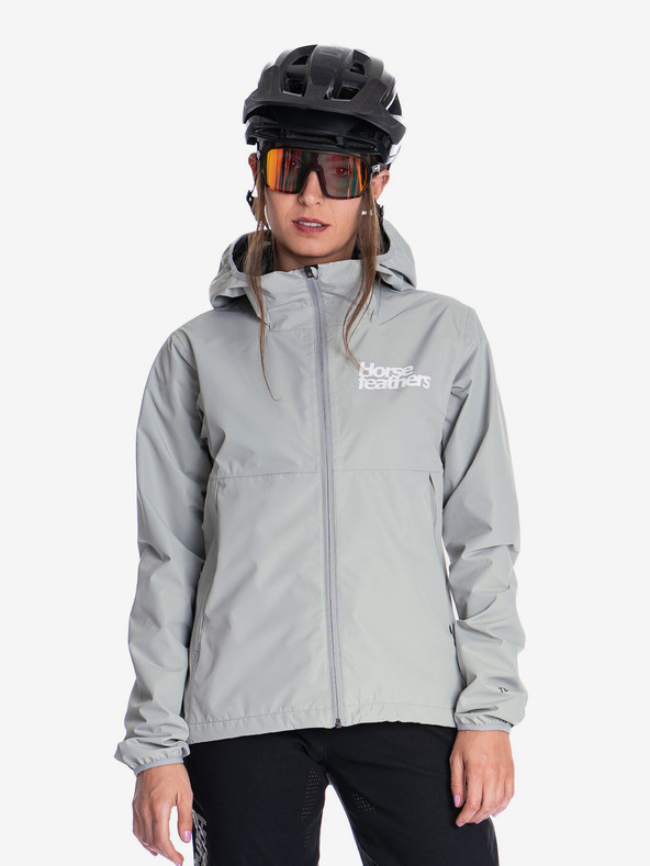 Horsefeathers Ženska kolesarska jakna Onyx Horsefeathers - siva