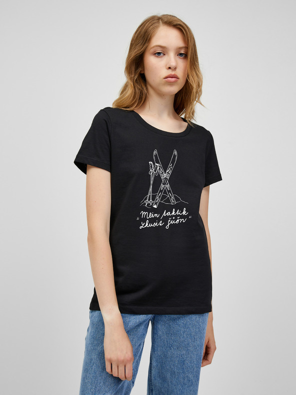 ZOOT.Original Črna ženska majica Zoot Original Mein tactik