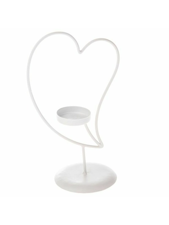 Casa de Engel Kovinski svečnik - srce, 0/20