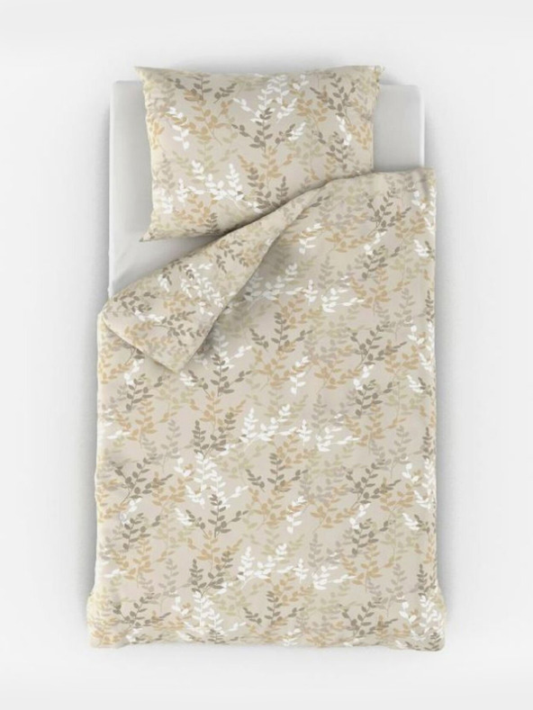 Kvalitex NORDIC COLLECTION podaljšana bombažna posteljnina 140x220, 70x90cm ASTRID