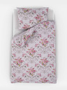 Kvalitex Francoska bombažna posteljnina za otroško posteljico PROVENCE COLLECTION 200x200, 70x90cm CLER roza