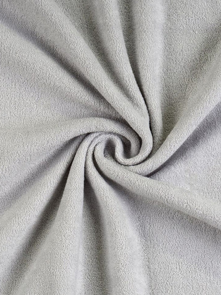 Kvalitex Frotirno pregrinjalo 200x200cm svetlo sivo Kvalitex