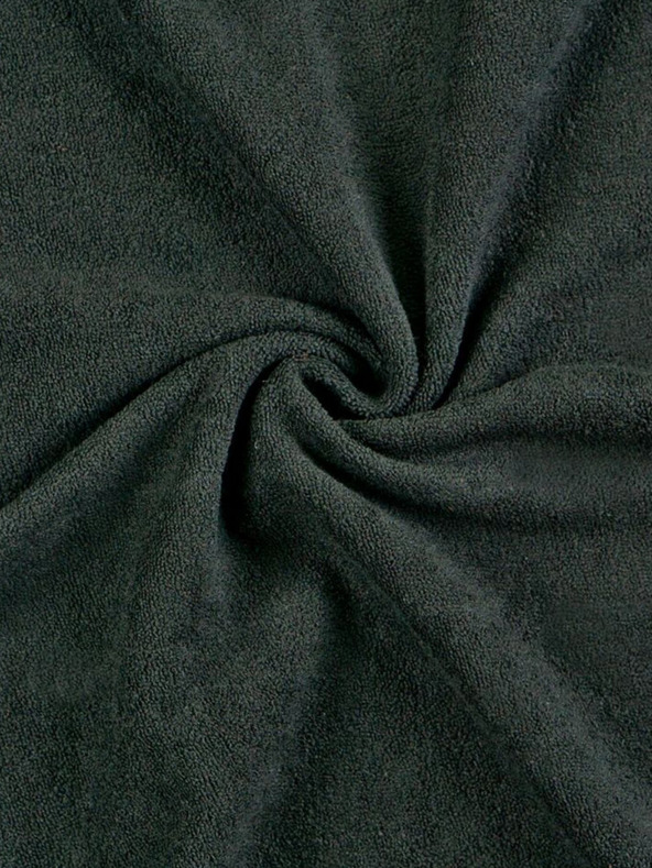 Kvalitex Frotirasta rjuha 220x200cm črna Kvalitex