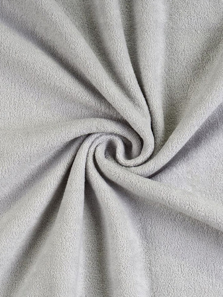 Kvalitex Frotirno pregrinjalo 220x200cm svetlo sivo Kvalitex