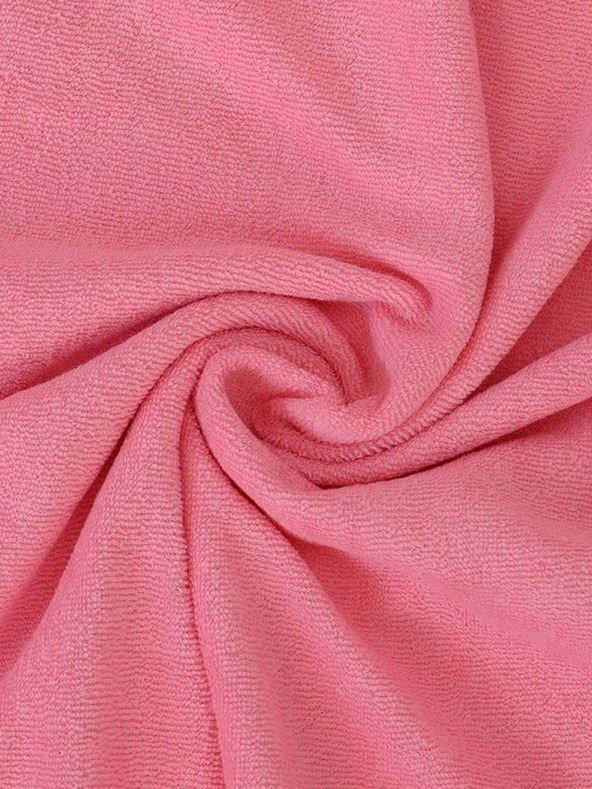 Kvalitex Frotirno pregrinjalo 100x200cm roza Kvalitex