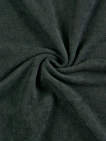 Kvalitex Frotirasta rjuha 140x200cm črna Kvalitex