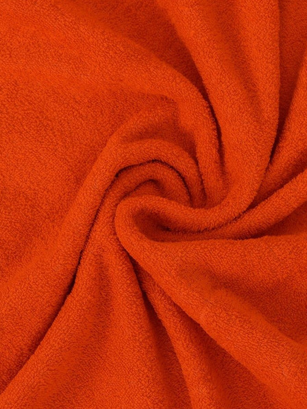 Kvalitex Frotirasta rjuha za zakonski par 180x200cm oranžna Kvalitex