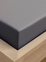 Kvalitex Prevleka iz jerseja z lycro za enojno posteljo 90x200cm temno siva Kvalitex