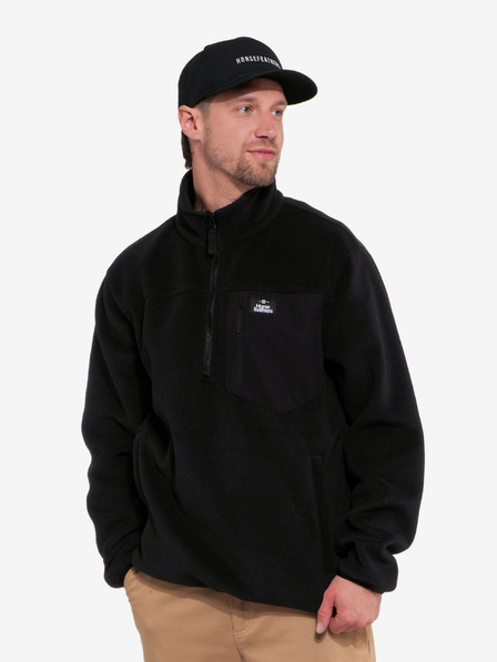 Horsefeathers Fleecová mikina Darko Pullover Horsefeathers