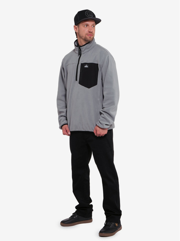 Horsefeathers Fleecová mikina Darko Pullover Horsefeathers