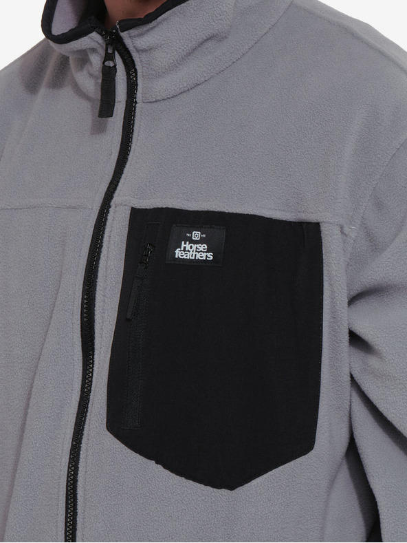 Horsefeathers Fleecová mikina Darko Horsefeathers