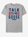ZOOT.Fan Paramount Goose Talk Stack siva unisex majica