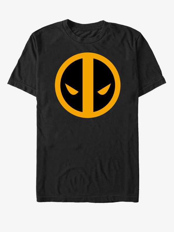 ZOOT.Fan Črna unisex majica Marvel Dead Orange